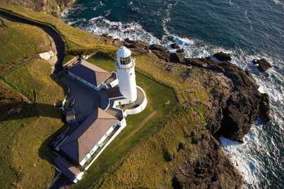 Trevose Head Lighthouse – Brook Cottage view of the lighthouse