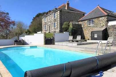 pool at woodpeckers cottage