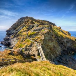 Tintagel Castle from Above